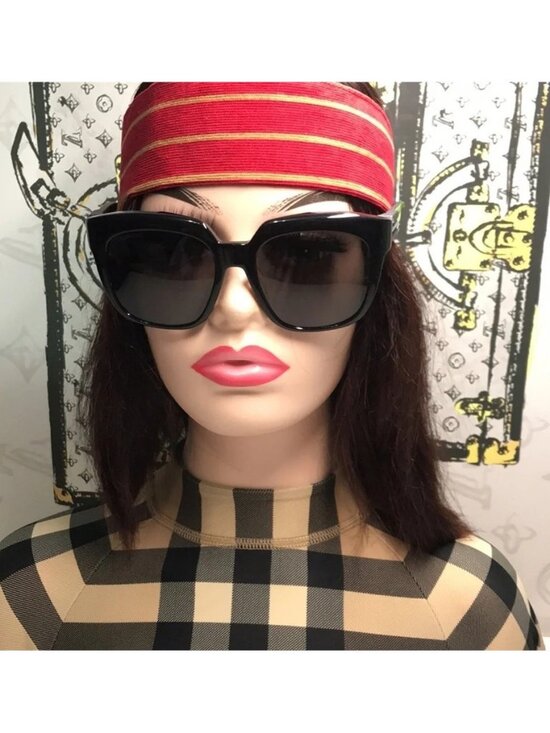 New Authentic Chic Black Sunglasses BB0025SA 004 main image 13